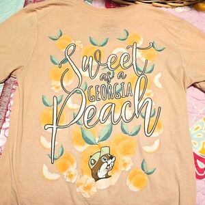 Buc-ee’s T-Shirt Sweet as a Georgia Peach Size Adult Small
